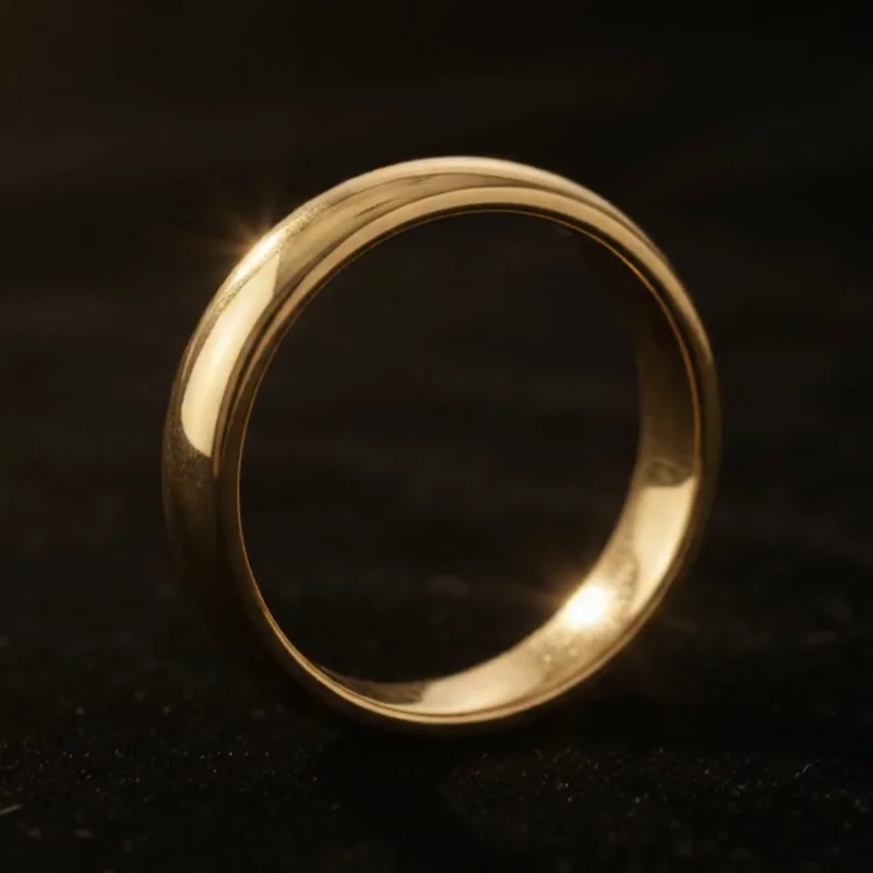 Plain ring 18 carat